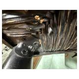 Pair of L. Hitchcock Cane/Rush Seat Chairs