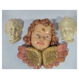 Vintage Cherub Wall Hanging Decor
