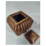 Large Ceramic Storage Box with Lid