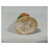 Hand Carved Chalkware Santa