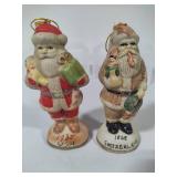 "Santas Around the World" Santa Claus Porcelain Figurines Set of 8