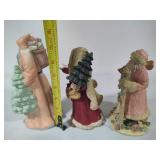 Santa Figurines