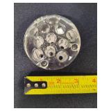 Set of 3 Glass Flower Frogs