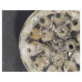 Set of 3 Glass Flower Frogs