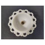 Anchor Hocking Lace Edge Milk Glass