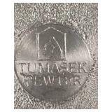 Tumasek Pewter Tea Cannister and Tea Pot with Lid