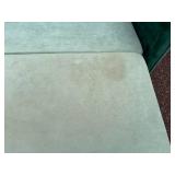 Homily Green Convertible Sleeper Sofa with USB Plug