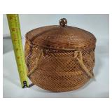 Vintage Baskets & Cloth Storage Box