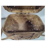 Vintage Baskets & Cloth Storage Box