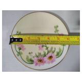 Selesia Handpainted Porcelain Bread Plates