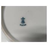 Selesia Handpainted Porcelain Bread Plates