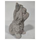 Concrete Terrier Yard Decor