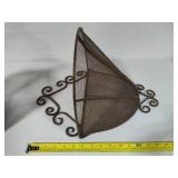 Mesh & Metal Lantern & Wall Hanging Decor