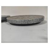 Two Aluminum Rolling Plant Stands