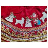 Vintage Beaded Tree Skirt