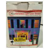 Christmas Light Snowflake Shower