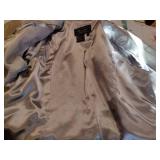 Silver Tone Leather Jacket - Terry Lewis 1X
