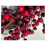Red Berry Wreath & Over the Door Hanger