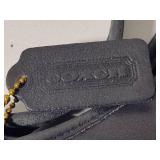 Coach Bucket Purse w/Gold Accents