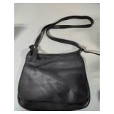 Coach Black Leather Shoulder Bag