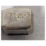 Weiss Black Rhinestone Necklace