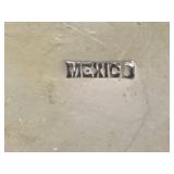 Abalone & Silver Tone Belt Buckle