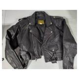 Protech Leather Crop Jacket (Size M)