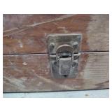 Old Wood Map/Travel Box