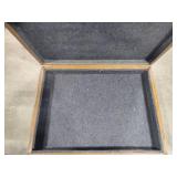 Old Wood Map/Travel Box