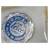 Vintage Perfume Sprayer & Brass Shell Trinket Dish