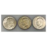 1972 D Eisenhower One Dollar Coins