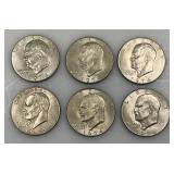 1974 D Eisenhower One Dollar Coins