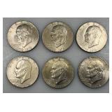 1776-1976 Bicentennial Eisenhower One Dollar Coins