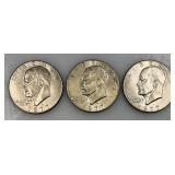 1977 D Eisenhower One Dollar Coins