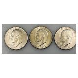 1776-1976 D Bicentennial Eisenhower One Dollar Coins
