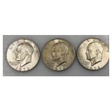 1978 No Mint Mark Eisenhower One Dollar Coins