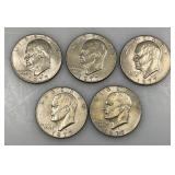 1977 D Eisenhower One Dollar Coins