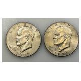 1977 D Eisenhower One Dollar Coins