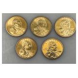 2000 D-P Sacagawea One Dollar Coins