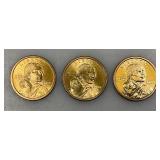 2000 D-P Sacagawea One Dollar Coins