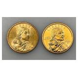 2000 D-P Sacagawea One Dollar Coins