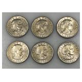 1980 D Susan B Anthony One Dollar Coins