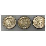 1980 D Susan B Anthony One Dollar Coins