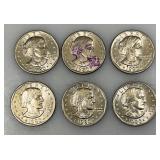 1980 P Susan B Anthony One Dollar Coins