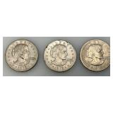 Misc. Susan B Anthony Dollar Coins