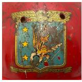 MARX Brand WWII Kids Fighting Squadron Metal Helmet