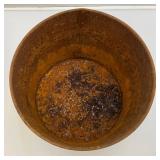 Vintage Metal Coast To Coast Stores Fine Tackle Minnow Bucket (Missing Lid) But Cool Man Cave Item