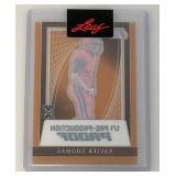 1 Of 1 Leaf Pre-Production Proof "Xavier Thomas Football Card (In Sealed Protective Sleeve)