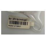 EST. $45.00-$75.00 Hofgut Sternen UFO- Spinnekugel German Hand Blown Atomic Virus Glass Ornament