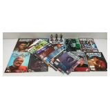 Vintage Star Trek Action Figures And Star Trek Magazines